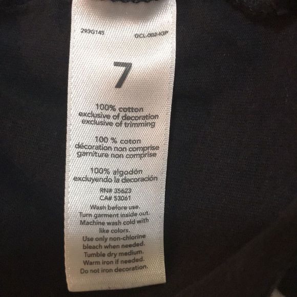 🌺 CARTER’S Graphic Cold Shoulder Long Sleeve Tee - Picture 5 of 5